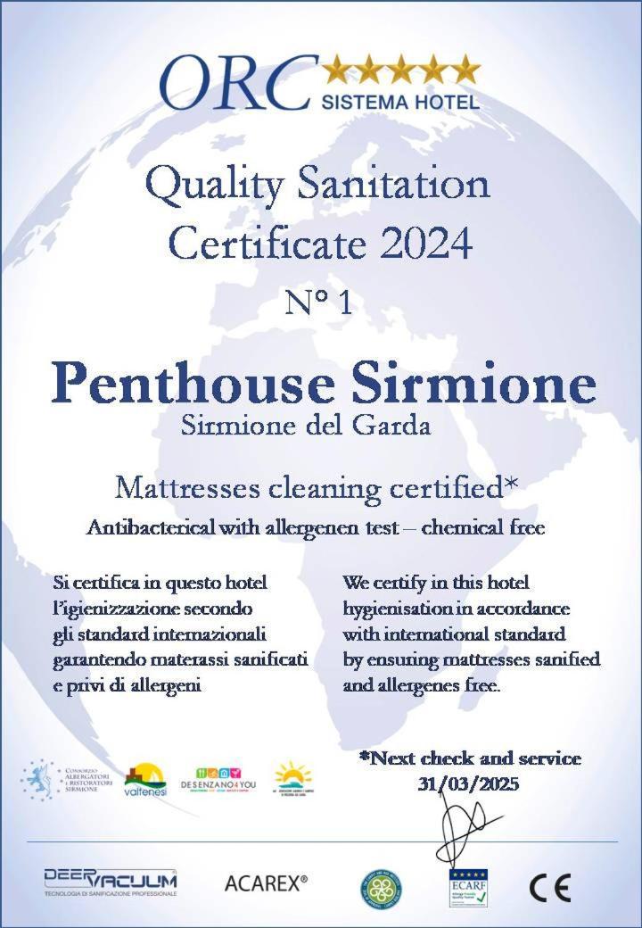 Penthouse Sirmione Close The Lake 外观 照片